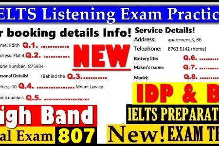 IELTS LISTENING PRACTICE TEST 2025 WITH ANSWERS | 29.03.2025