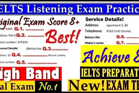IELTS LISTENING PRACTICE TEST 2025 WITH ANSWERS | 30.03.2025