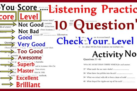 IELTS LISTENING TEST ( ACTIVITY NO.5 ) 2017 WITH ANSWERS | 06.10.2017