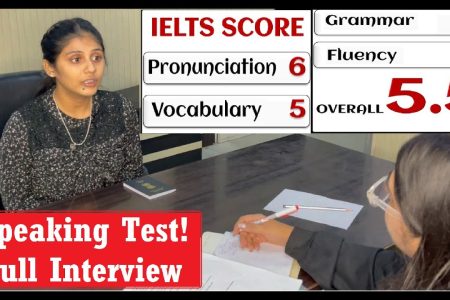 IELTS Speaking Test Band 5.5 – New Speaking Test!