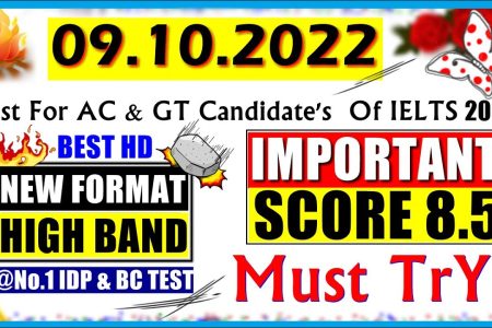 IELTS LISTENING PRACTICE TEST 2022 WITH ANSWERS | 09.10.2022