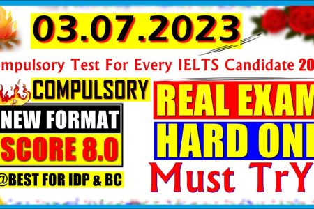 IELTS LISTENING PRACTICE TEST 2023 WITH ANSWERS | 03.07.2023