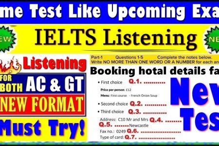 IELTS LISTENING PRACTICE TEST 2025 WITH ANSWERS | 20.04.2025