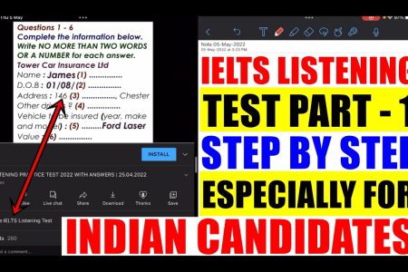 IELTS LISTENING TEST | STEP BY STEP LISTENING ESPECIALLY FOR INDIAN CANDIDATES 2022