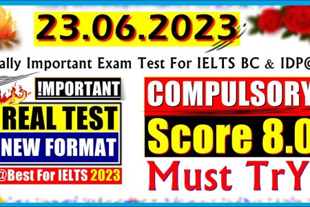 IELTS LISTENING PRACTICE TEST 2023 WITH ANSWERS | 23.06.2023