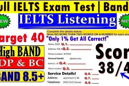 IELTS LISTENING PRACTICE TEST 2025 WITH ANSWERS | 17.05.2025