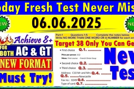 IELTS LISTENING PRACTICE TEST 2025 WITH ANSWERS | 06.06.2025