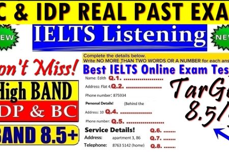 IELTS LISTENING PRACTICE TEST 2025 WITH ANSWERS | 07.06.2025