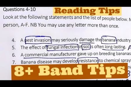 IELTS Reading Tips|Reading tips and tricks|List of people questions|How to get 8 bands in Reading