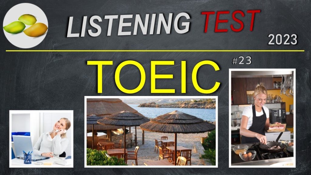 Toeic Listening Test 23 Toeic Asia Set Taiwan Examination 2023 Hash