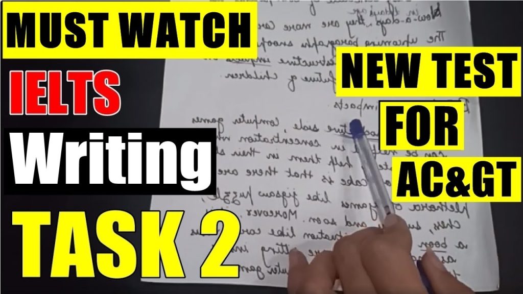 IELTS WRITING PRACTICE TEST ( TASK 2 ) WITH 2020 ANSWERS | AC & GT ...